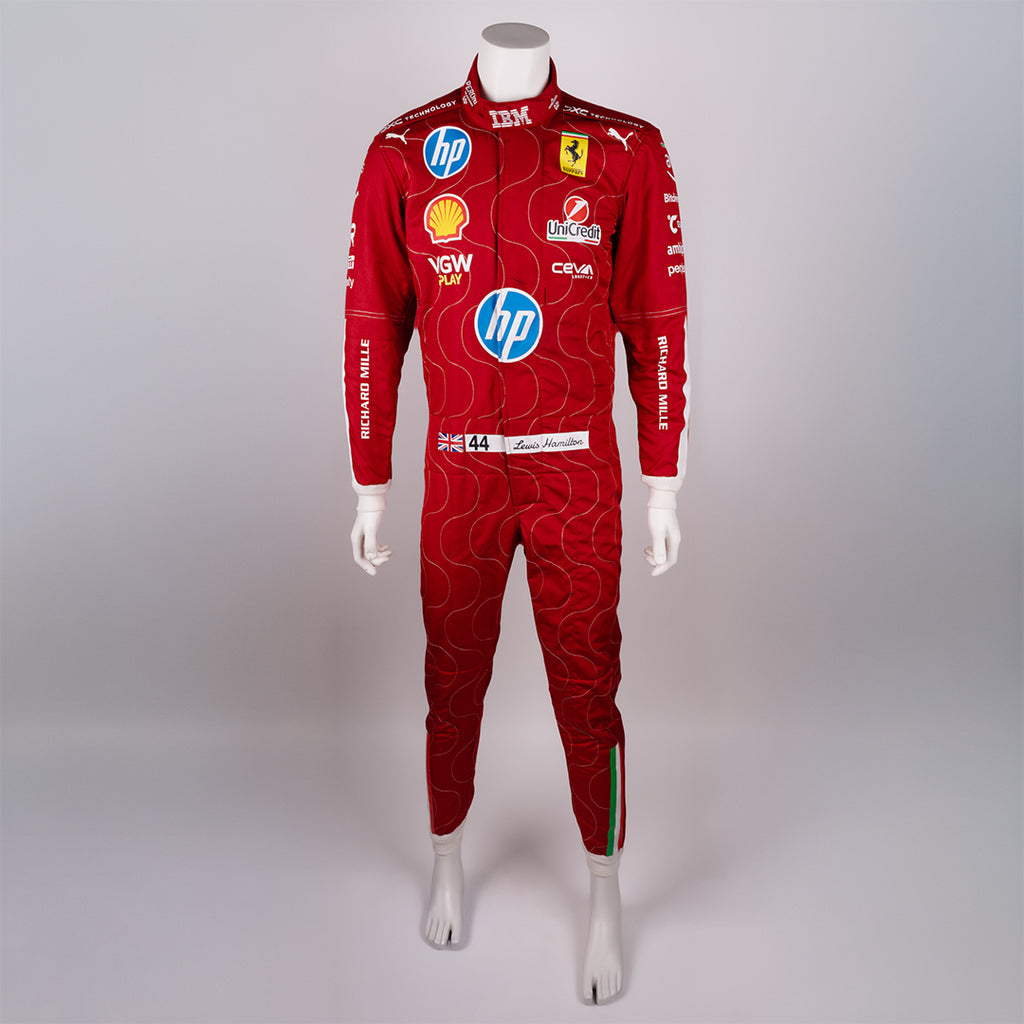 Lewis Hamilton Ferrari Race Suit – Monza Special Edition (2025)
