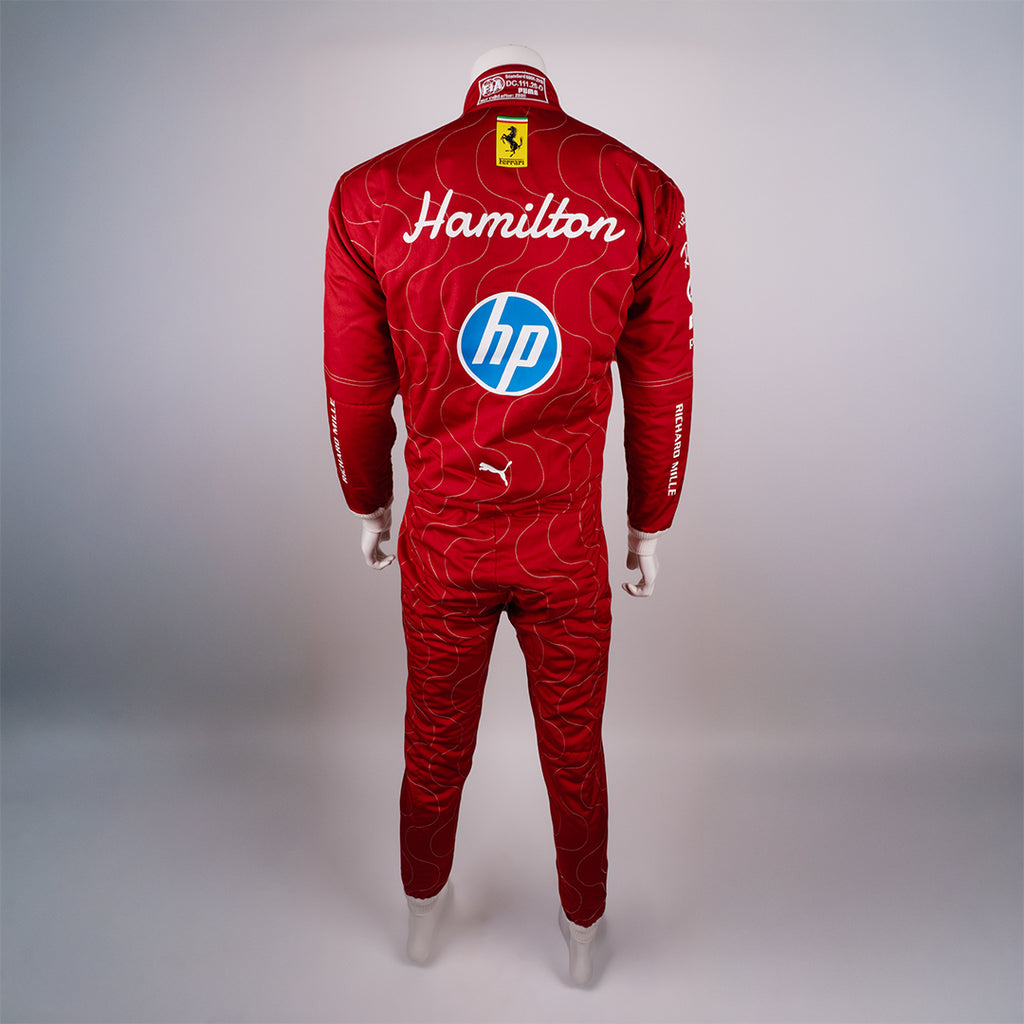 Lewis Hamilton Ferrari Race Suit – Monza Special Edition (2025)