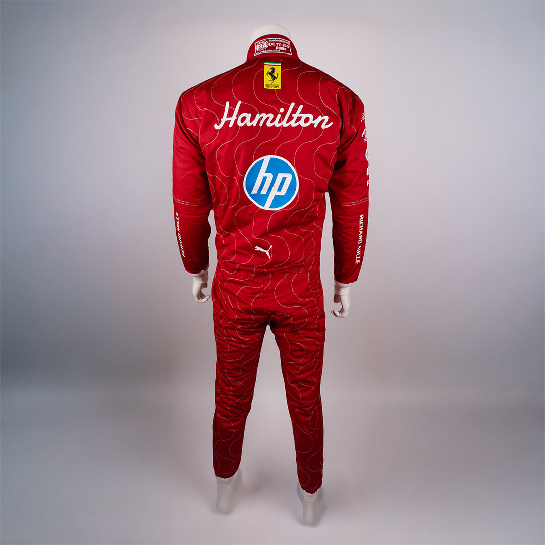 Lewis Hamilton Ferrari Race Suit – Monza Special Edition (2025)