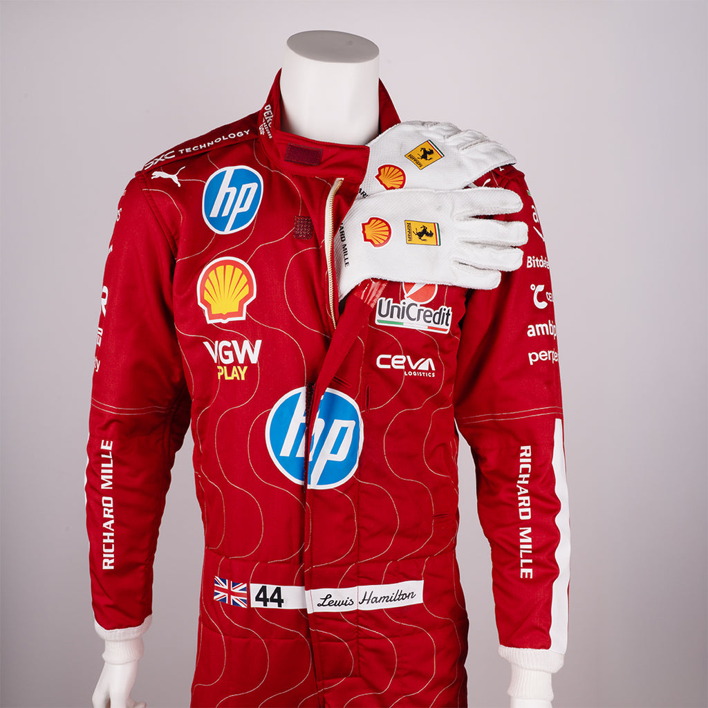 Lewis Hamilton Ferrari Race Suit – Monza Special Edition (2025)