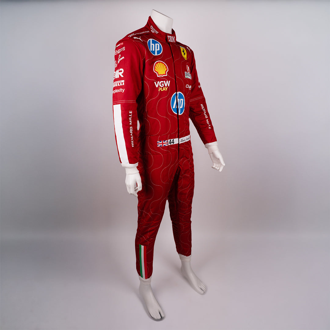 Lewis Hamilton Ferrari Race Suit – Monza Special Edition (2025)