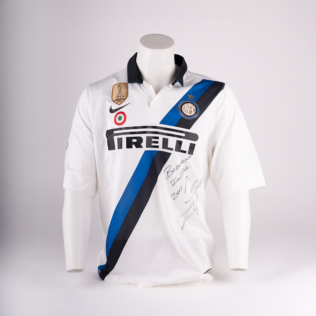 Javier Zanetti – Inter Milan 2011/2012 (Signed & Dedicated Jersey)