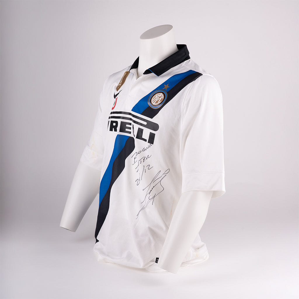 Javier Zanetti – Inter Milan 2011/2012 (Signed & Dedicated Jersey)
