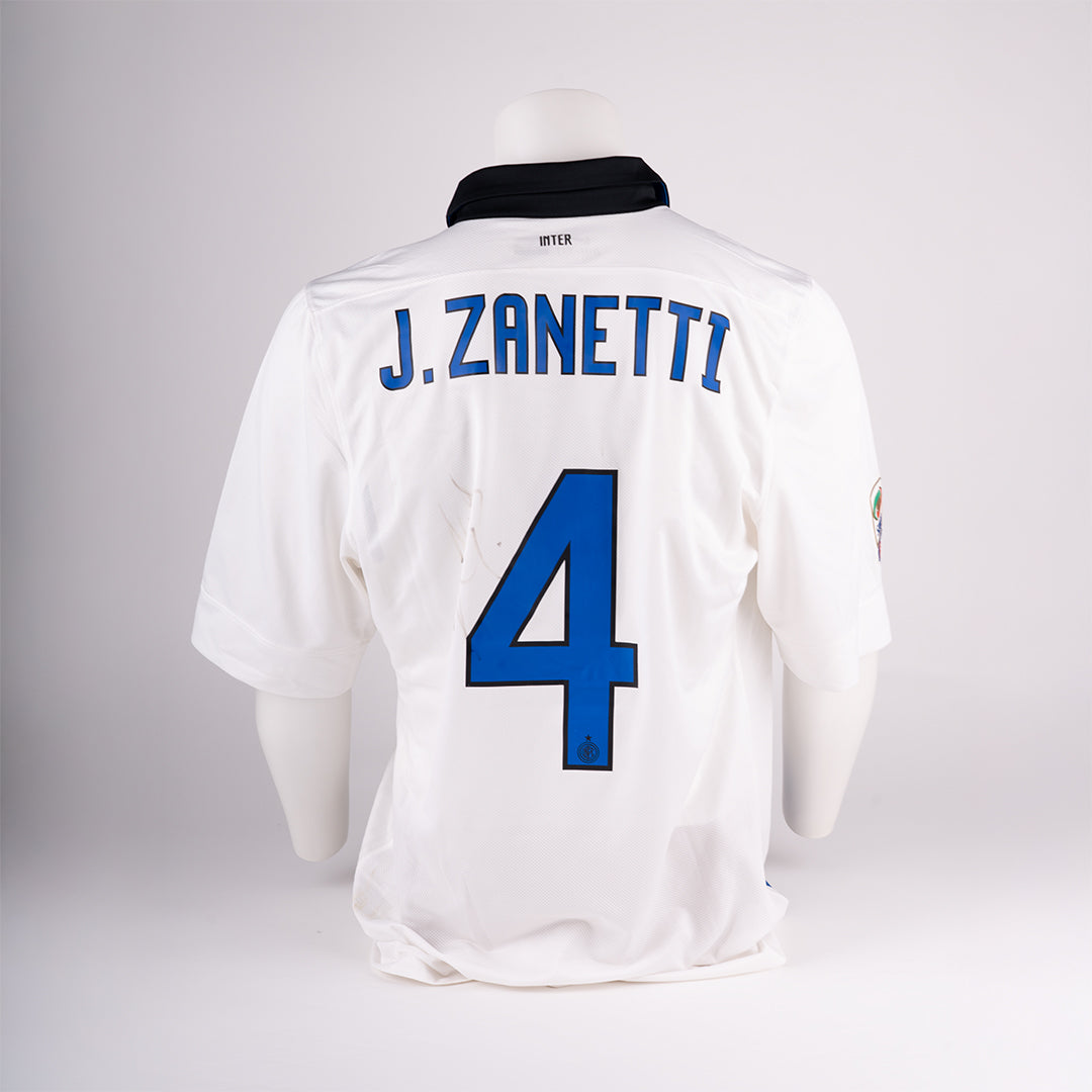 Javier Zanetti – Inter Milan 2011/2012 (Signed & Dedicated Jersey)