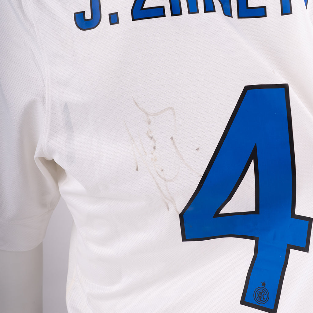 Javier Zanetti – Inter Milan 2011/2012 (Signed & Dedicated Jersey)