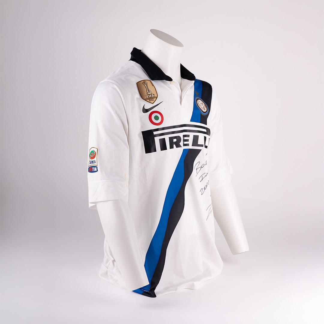 Javier Zanetti – Inter Milan 2011/2012 (Signed & Dedicated Jersey)