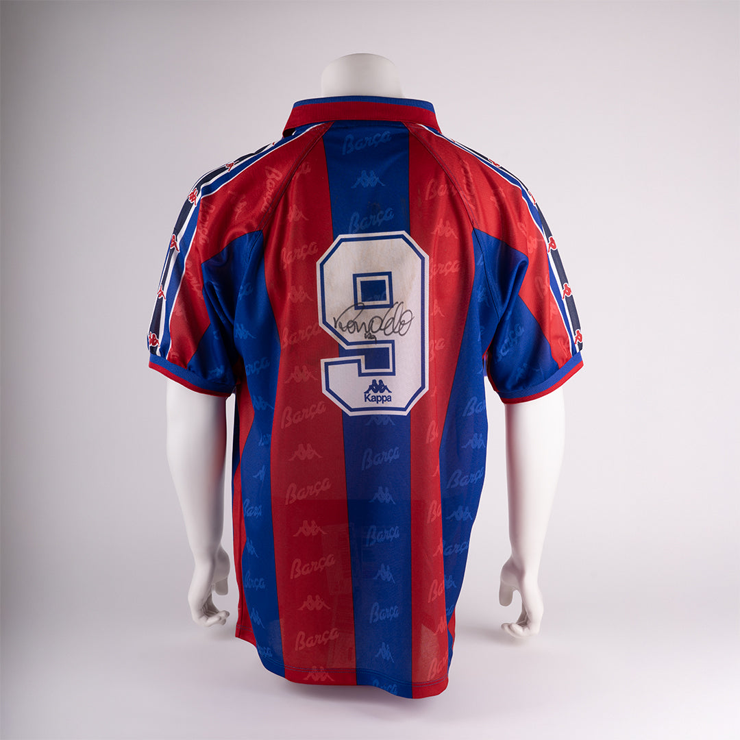 Ronaldo Nazário – FC Barcelona – 1996/1997 – Match Worn & Signed