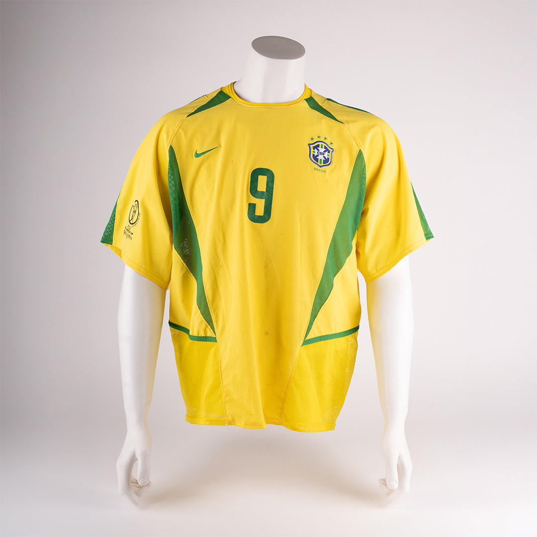 Ronaldo Nazário – Brazil 2002 World Cup (Match Worn)
