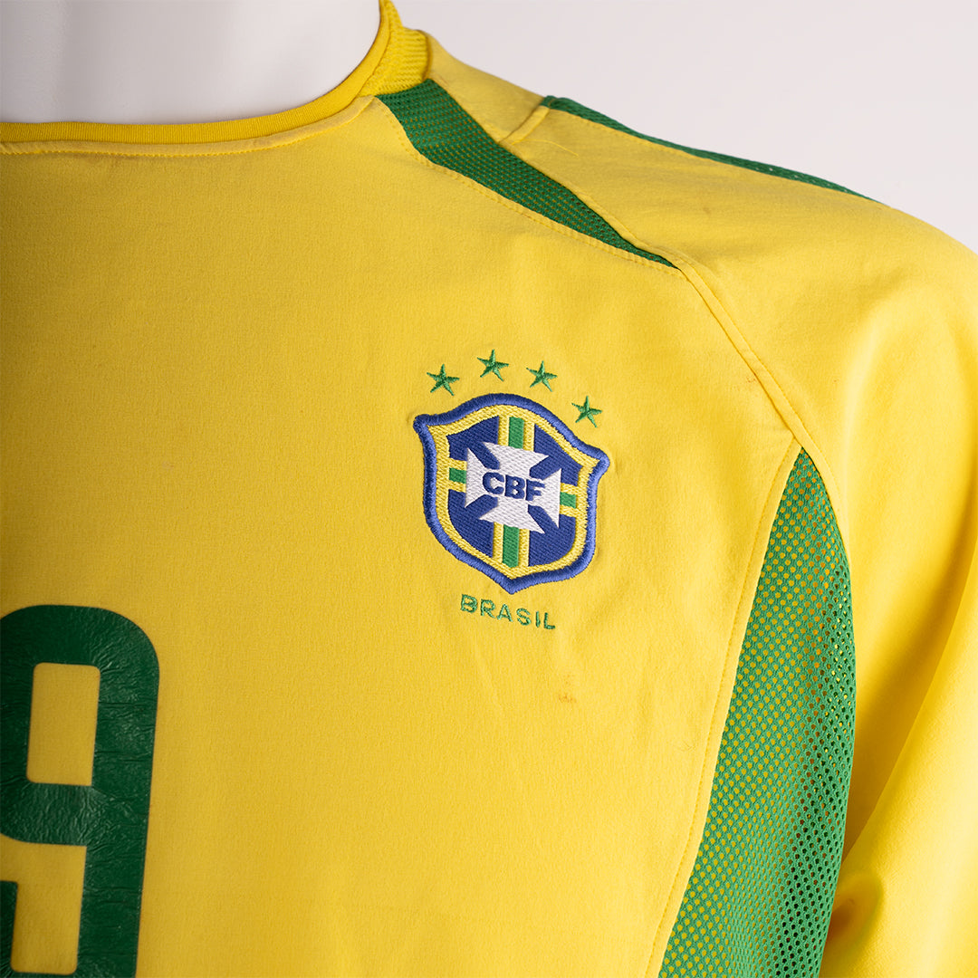 Ronaldo Nazário – Brazil 2002 World Cup (Match Worn)