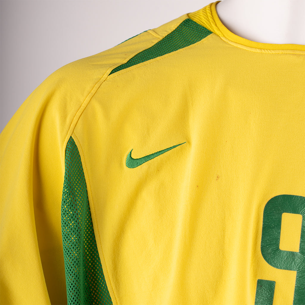 Ronaldo Nazário – Brazil 2002 World Cup (Match Worn)