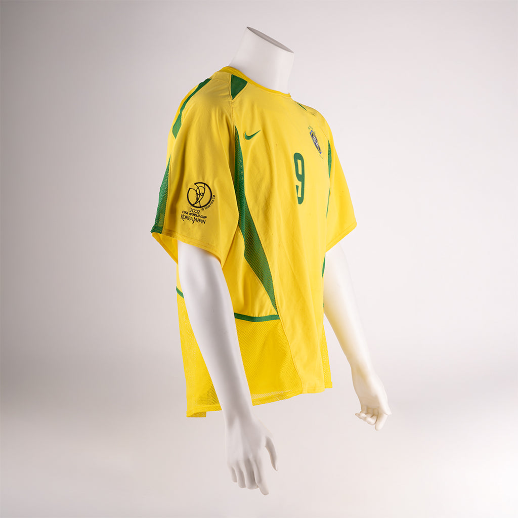 Ronaldo Nazário – Brazil 2002 World Cup (Match Worn)