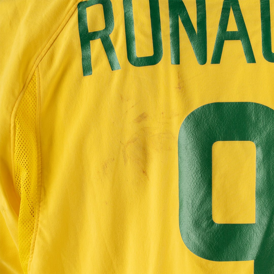 Ronaldo Nazário – Brazil 2002 World Cup (Match Worn)