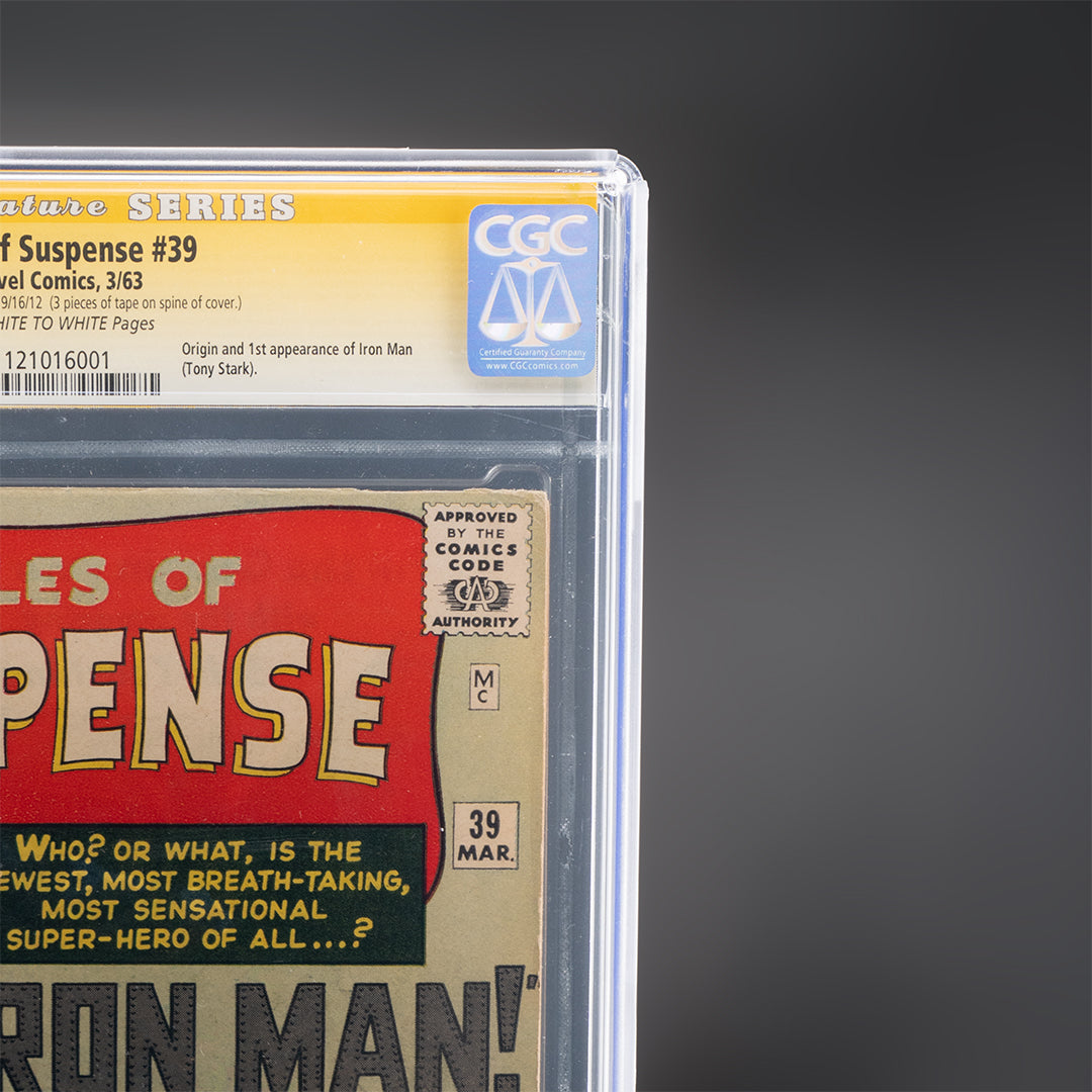 Iron Man - 1963 signed Stan Lee