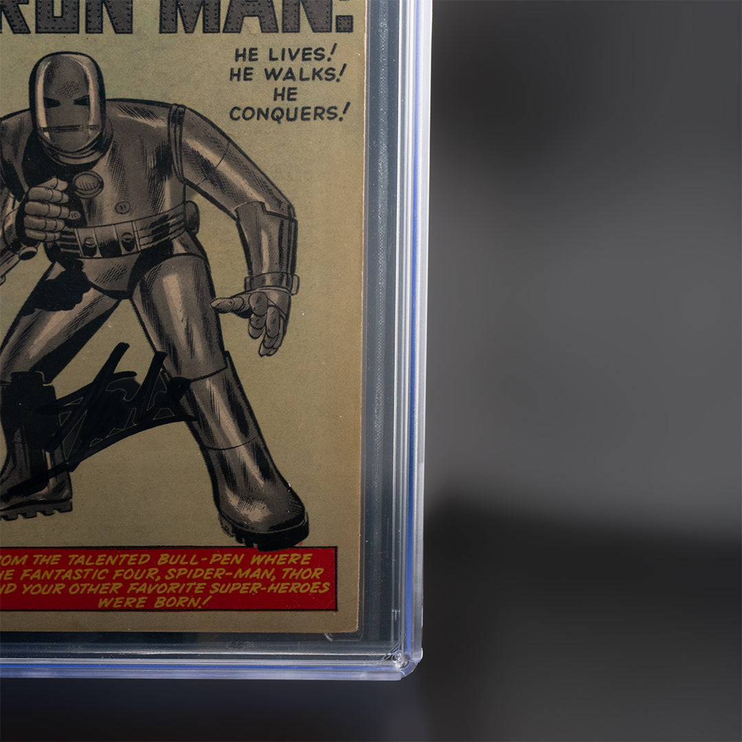 Iron Man - 1963 signed Stan Lee