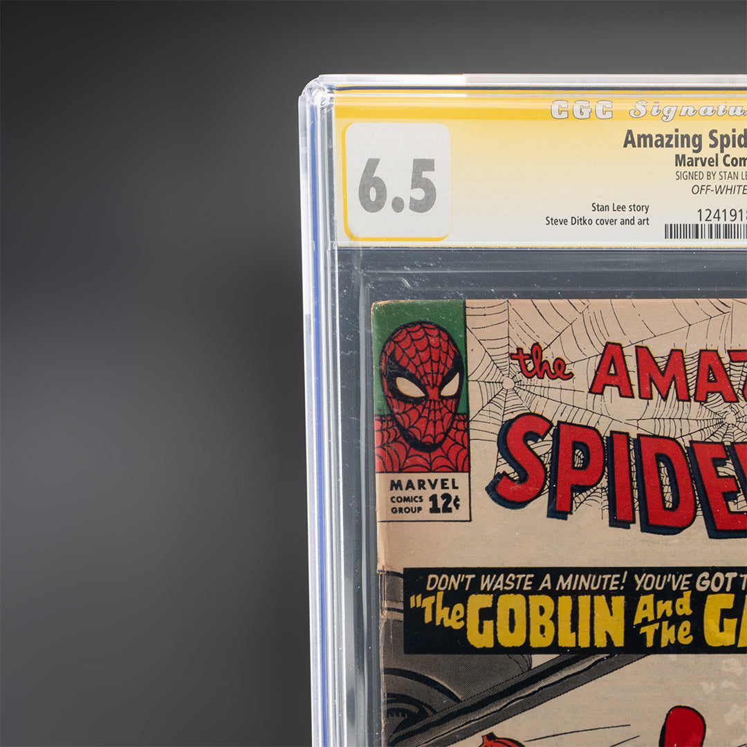 Amazing Spider-Man #23 (1965) - Signed by Stan Lee