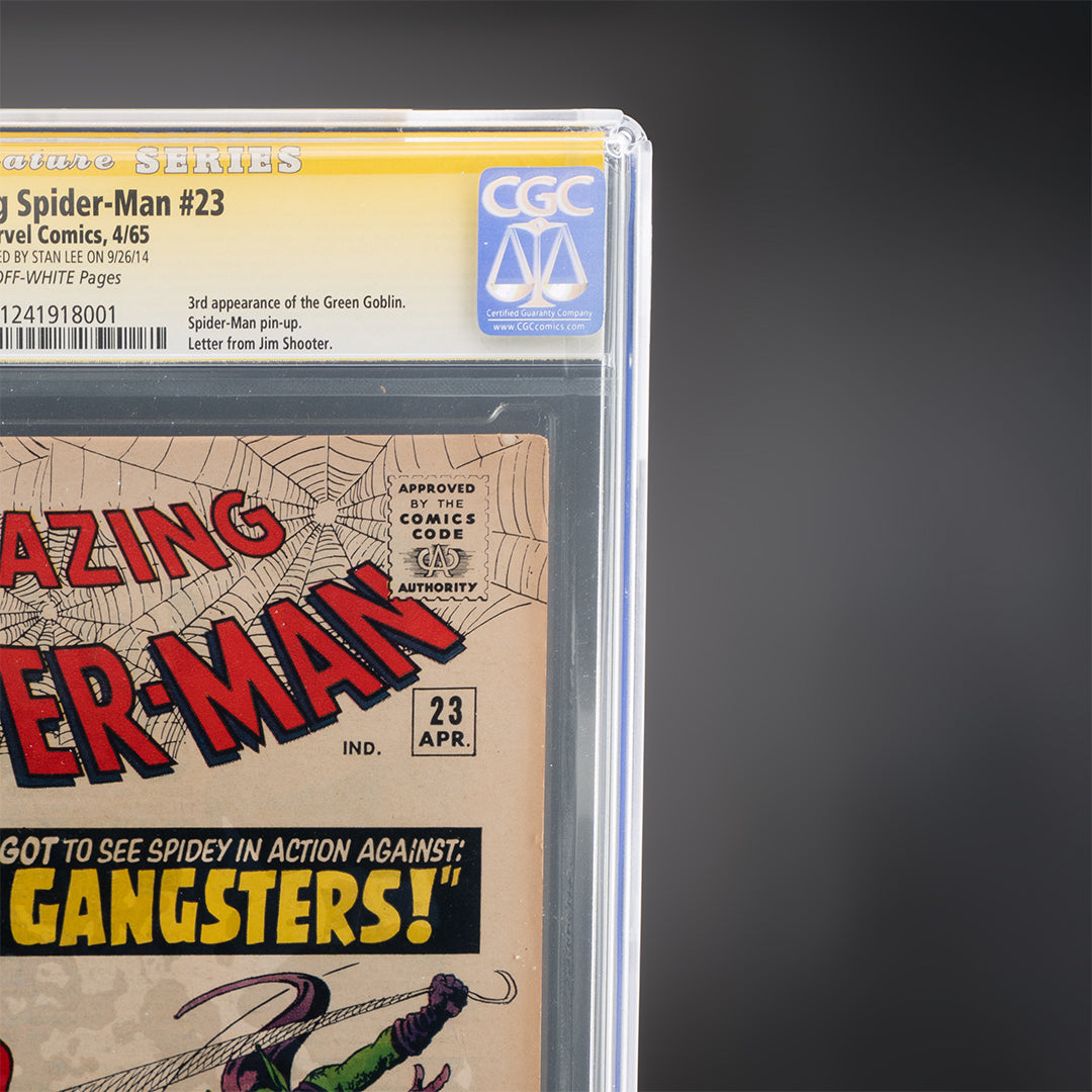 Amazing Spider-Man #23 (1965) - Signed by Stan Lee