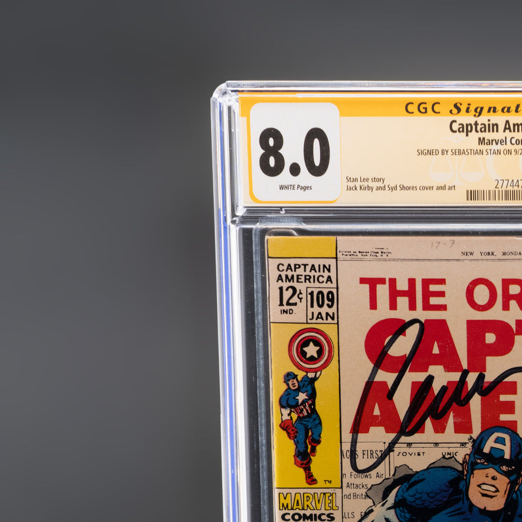 Capitan America #109 (1969) - Firmato