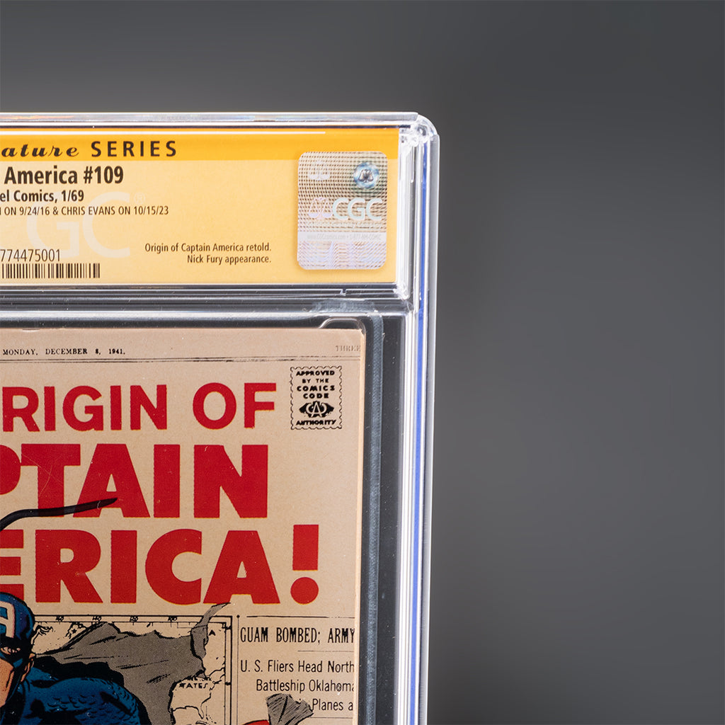 Capitan America #109 (1969) - Firmato