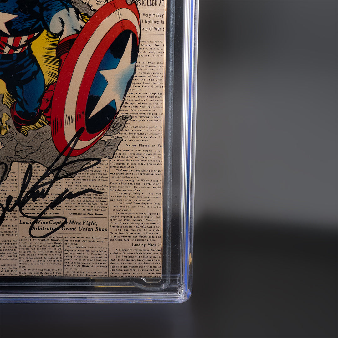 Captain America #109 (1969) - Signed