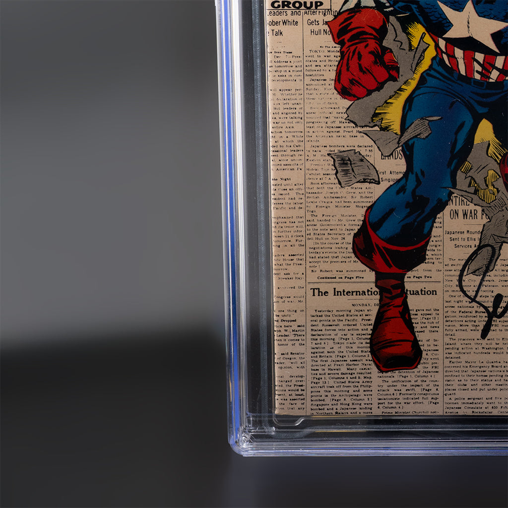 Capitan America #109 (1969) - Firmato