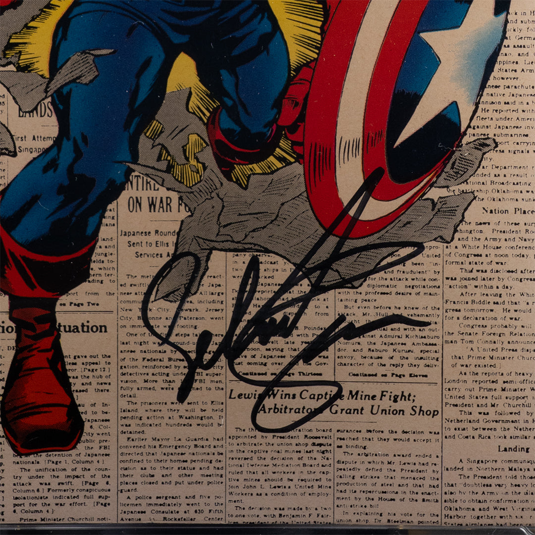 Capitan America #109 (1969) - Firmato