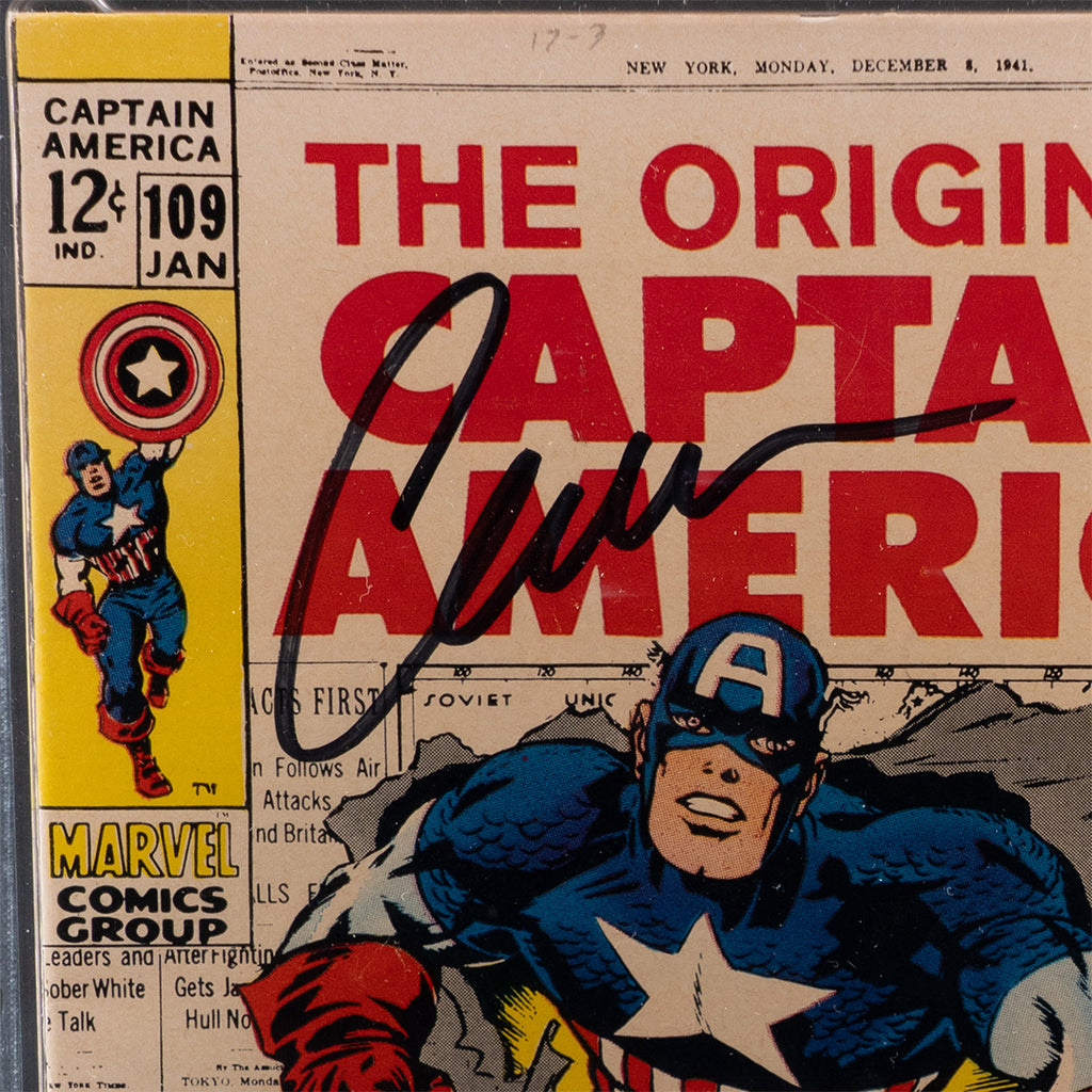 Capitan America #109 (1969) - Firmato