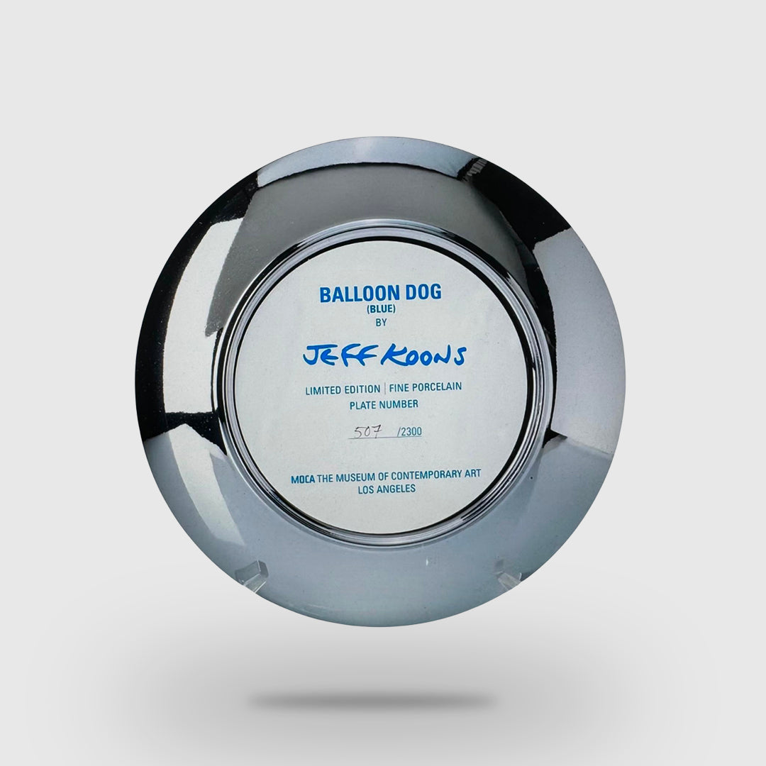 Jeff Koons "Balloon Dog Plate"