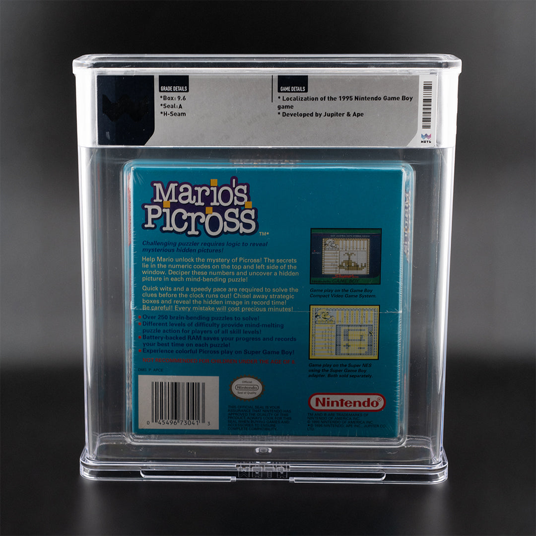 Mario's Picross (1995) - Game Boy - Sealed
