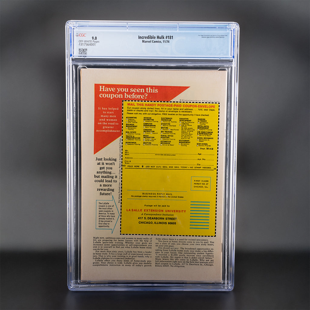 L'incredibile Hulk #181 (1974)