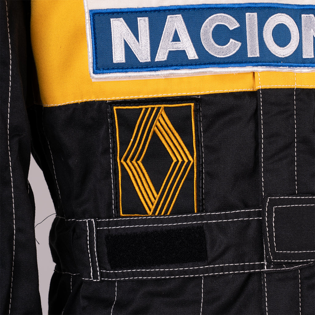 Ayrton Senna – Lotus JPS racing suit worn at the Imola Grand Prix (1985)
