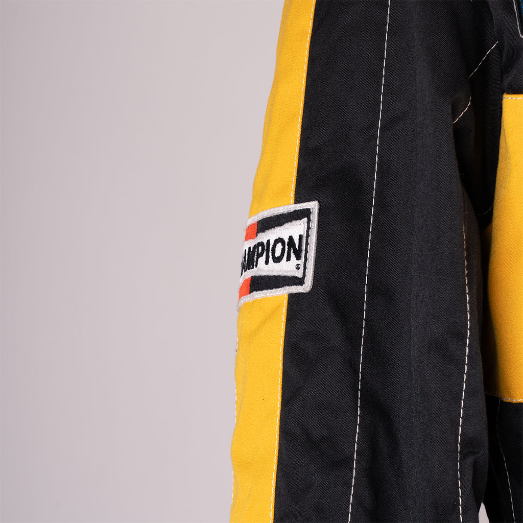 Ayrton Senna – Lotus JPS racing suit worn at the Imola Grand Prix (1985)