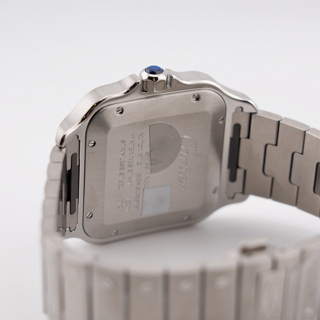 Cartier – Santos De Cartier Blue Dial