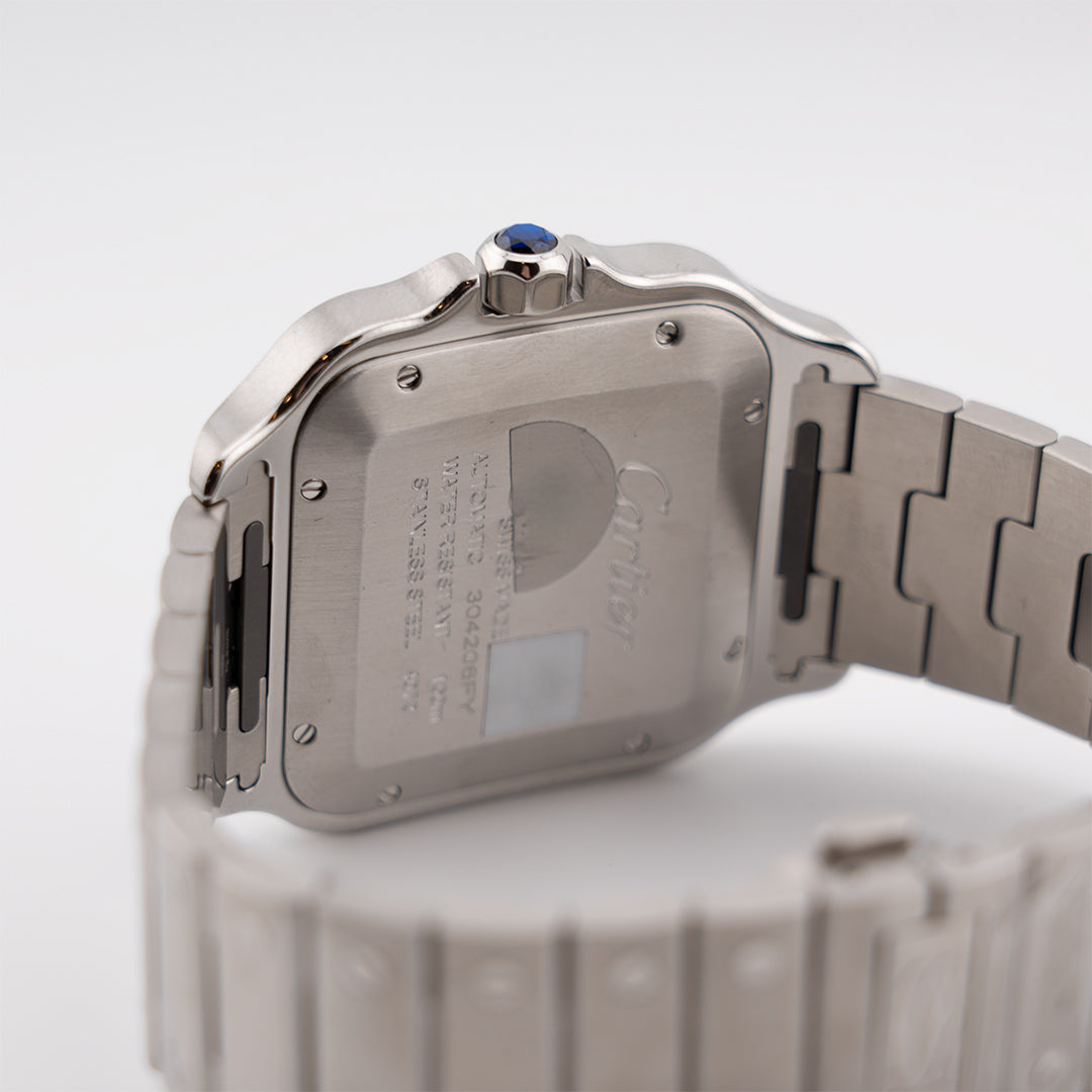 Cartier – Santos De Cartier Blue Dial