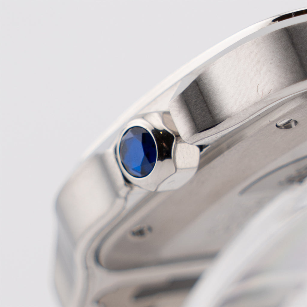 Cartier – Santos De Cartier Blue Dial