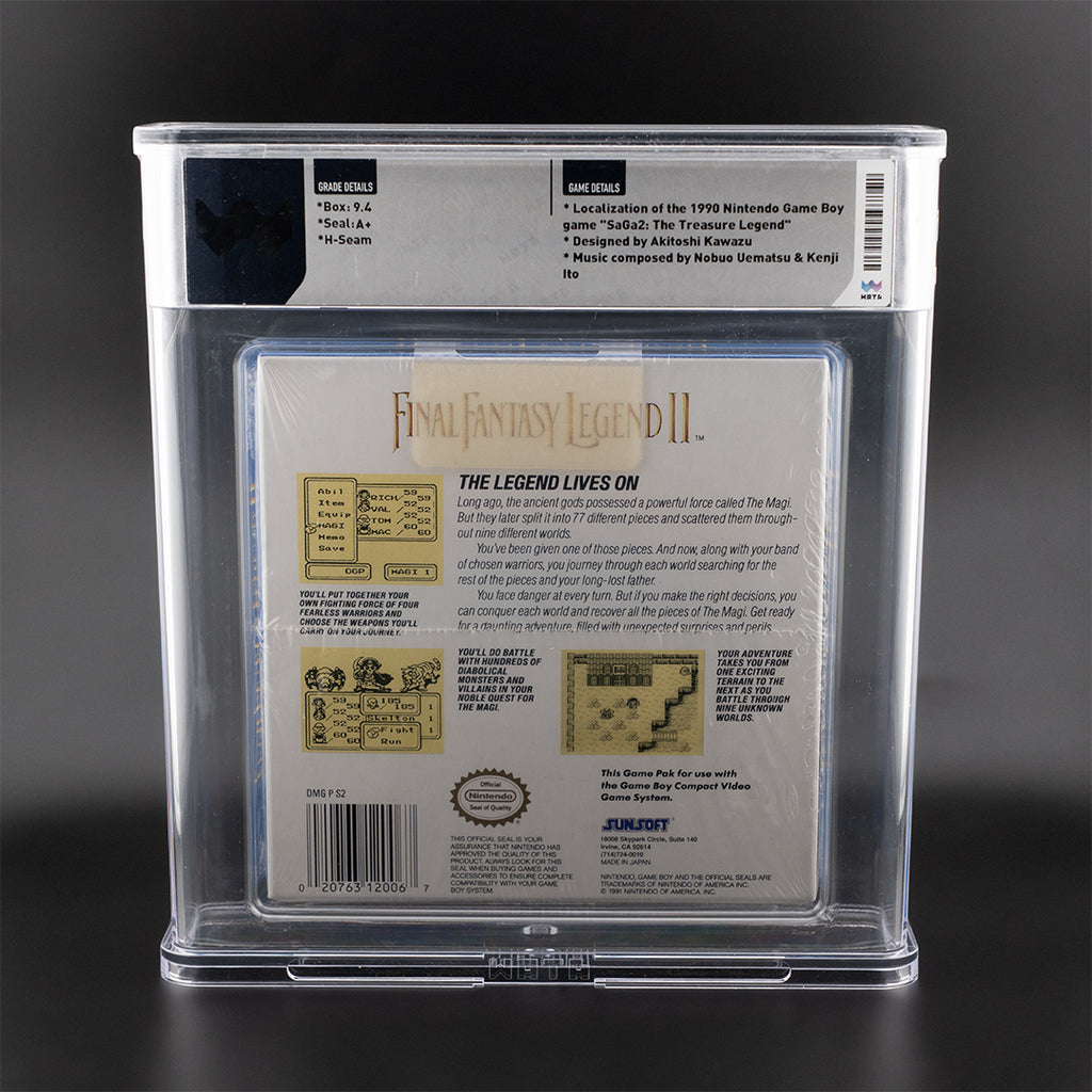 Final Fantasy Legend II (Game Boy, 1991) — Copia classificata sigillata in fabbrica