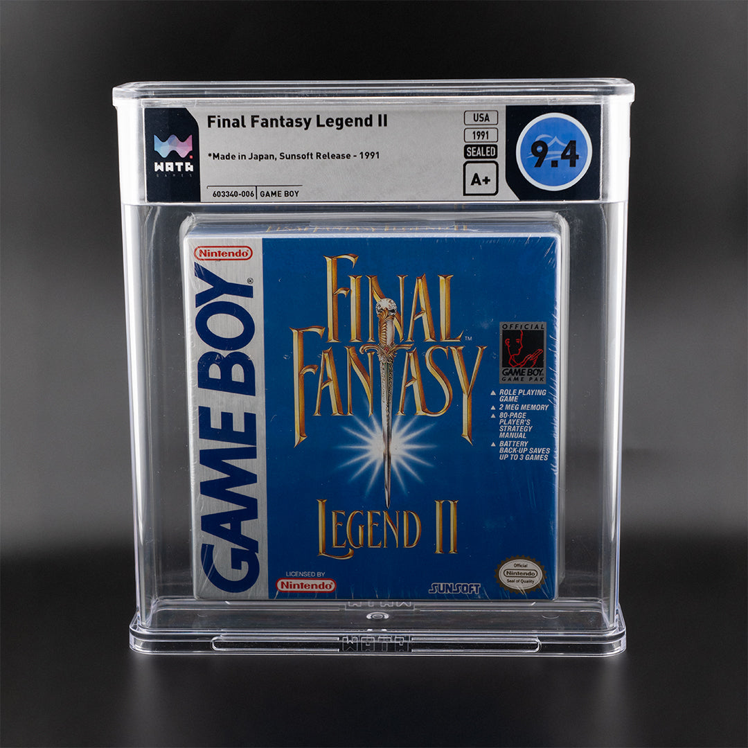 Final Fantasy Legend II (Game Boy, 1991) — Copia classificata sigillata in fabbrica