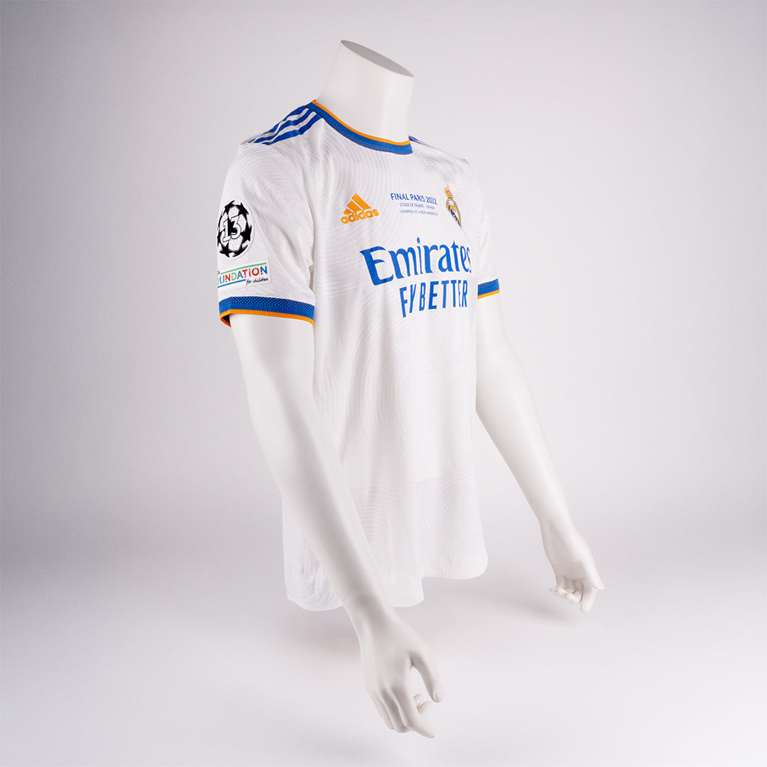 Karim Benzema Match-Prepared Shirt – UEFA Champions League Final 2022
