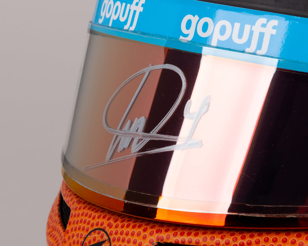 Lando Norris – Miami 2022 Special Promo Helmet | JMD Basketball Edition