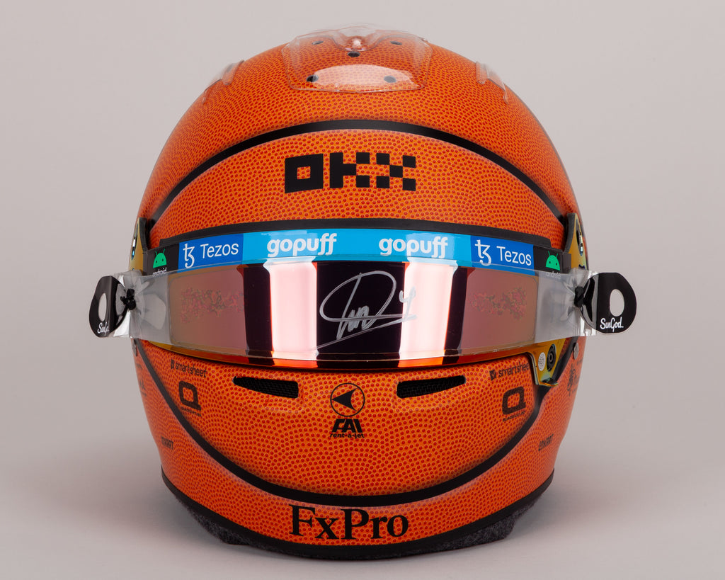 Lando Norris – Miami 2022 Special Promo Helmet | JMD Basketball Edition
