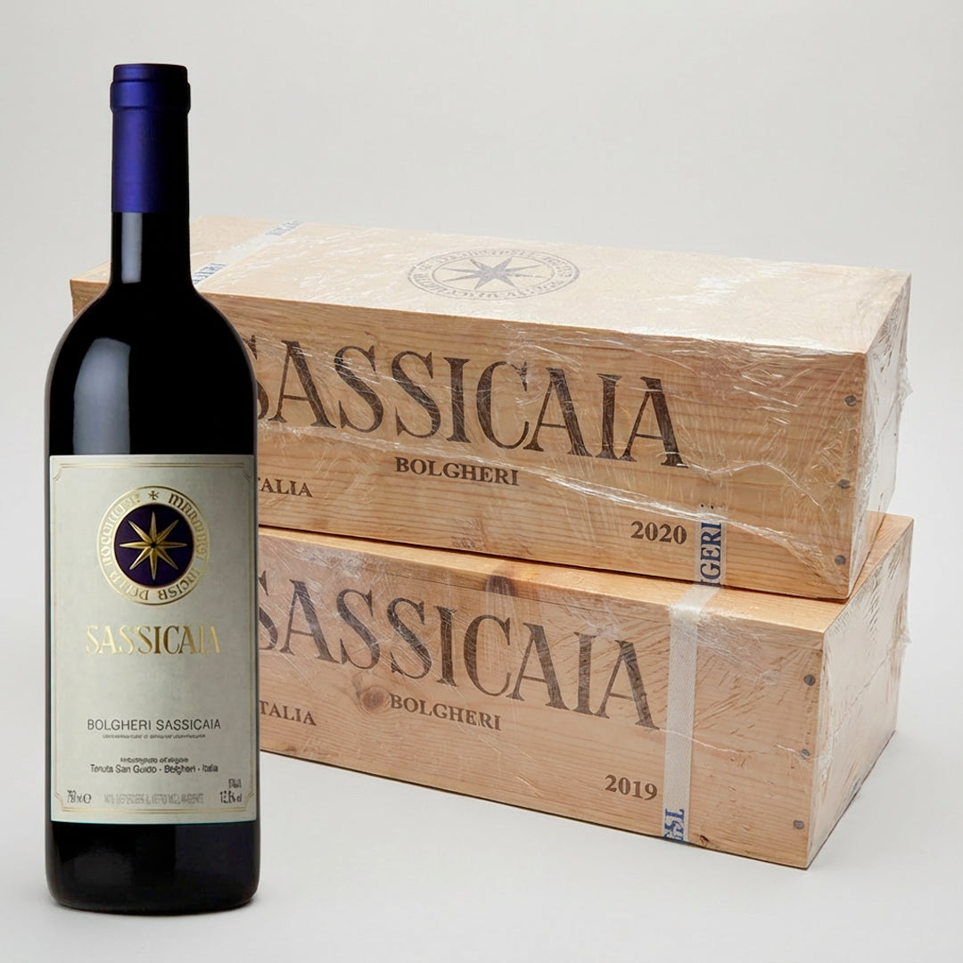 Sassicaia Magnum 2019 & 2020 – Twin Vintage Wooden Case