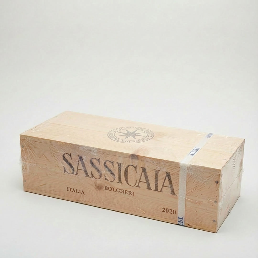Sassicaia Magnum 2019 & 2020 – Twin Vintage Wooden Case