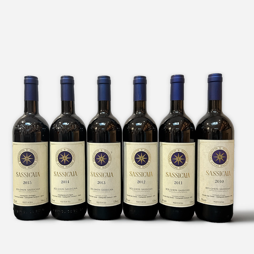 Sassicaia Vertical 2010–2020 – Tenuta San Guido