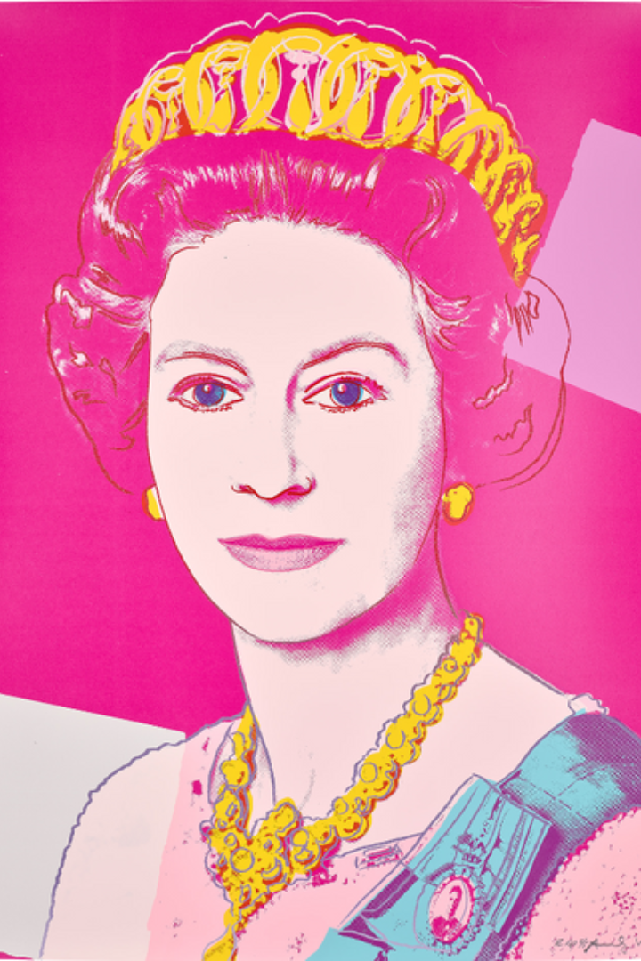 Andy Warhol - Queen Elizabeth II of the United Kingdom (1985)
