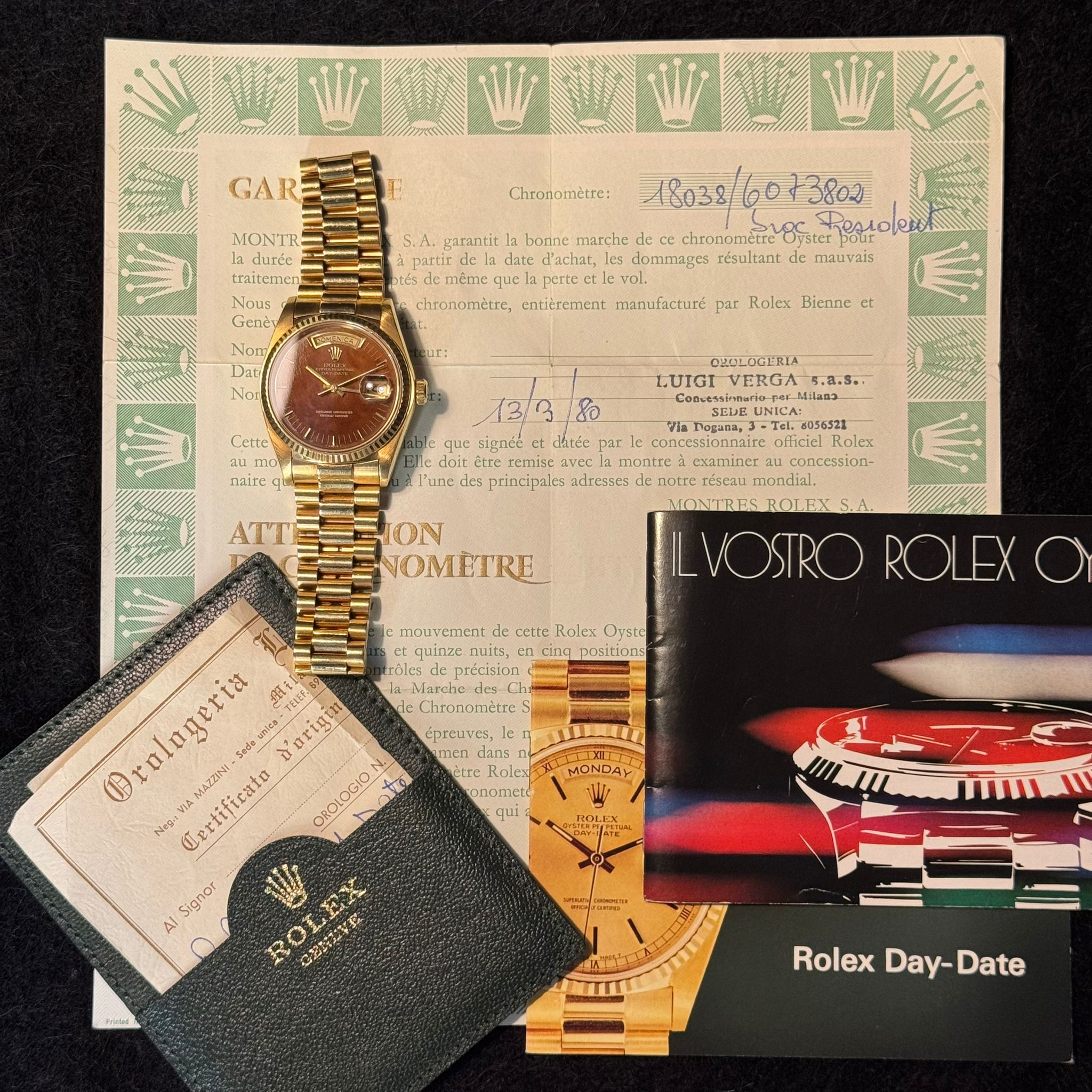 Rolex Oyster Perpetual Datejust "Occhio di Tigre" Ref. 1601 (1974)