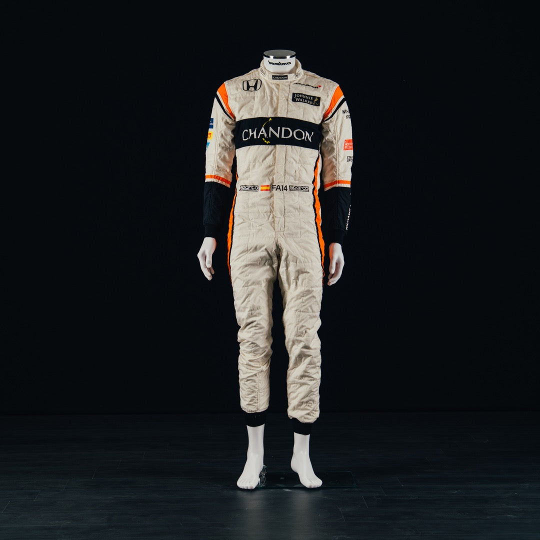 Fernando Alonso – 2017 Race-Used McLaren Suit