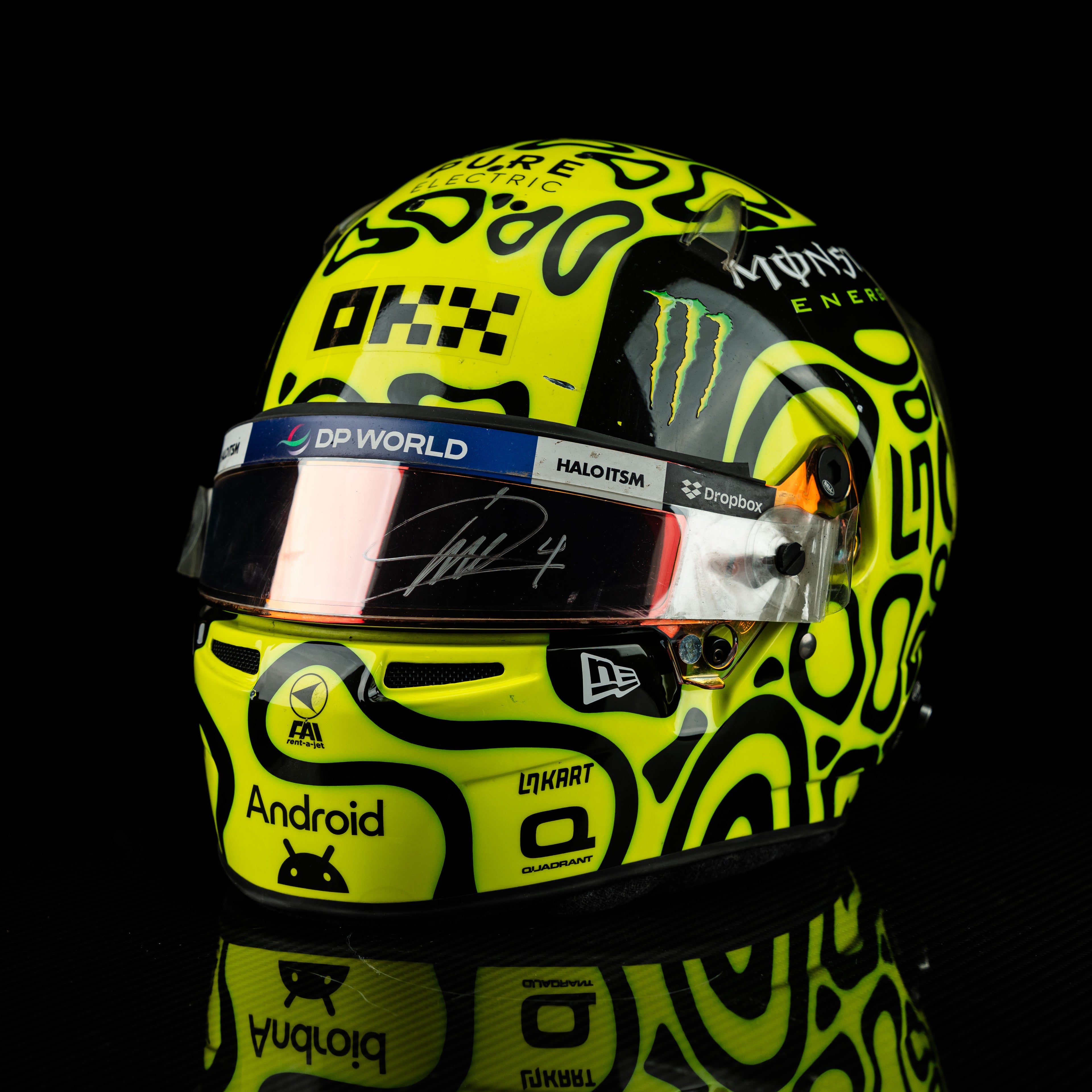 Lando Norris – 2024 Race-Used Helmet