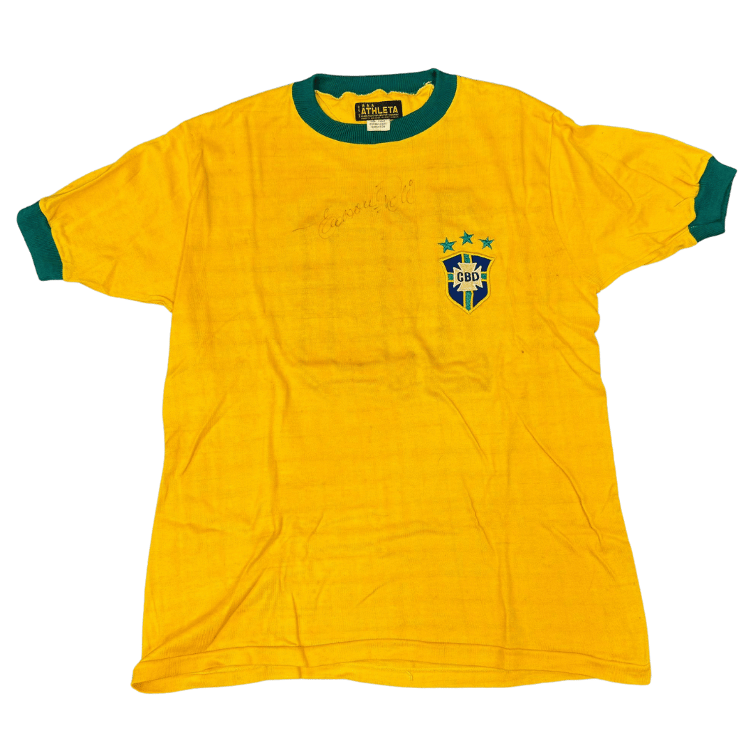 Pelé Brazil National Team Jersey, 1971 Season