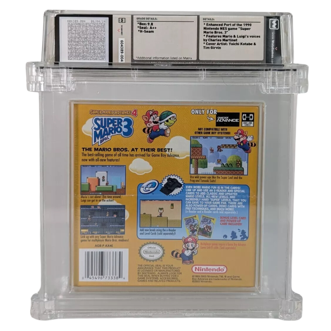 Super Mario Advance 4: Super Mario Bros. 3 (Game Boy Advance) — Sealed