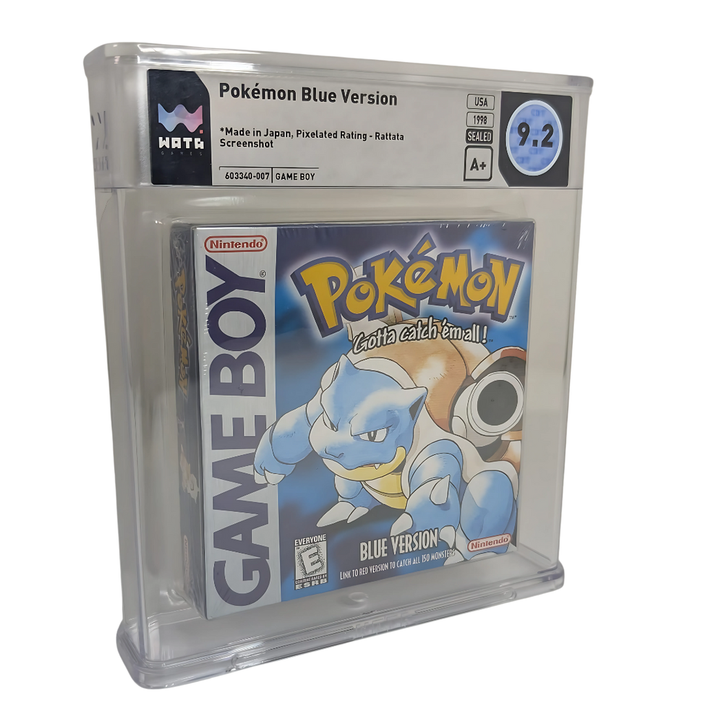Pokémon Blue Version (1998) — Sealed Game Boy Video Game