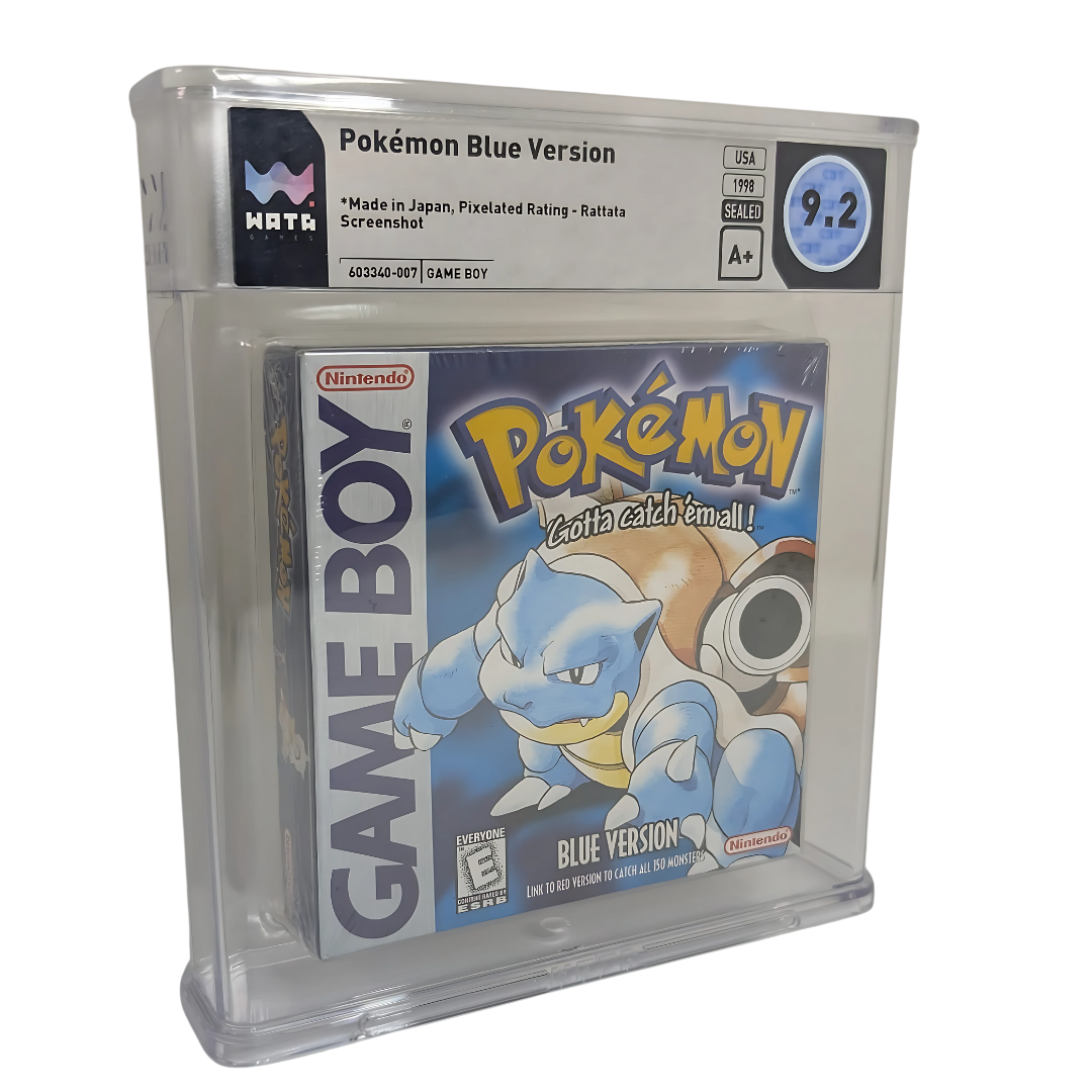 Pokémon Blue Version (1998) — Sealed Game Boy Video Game